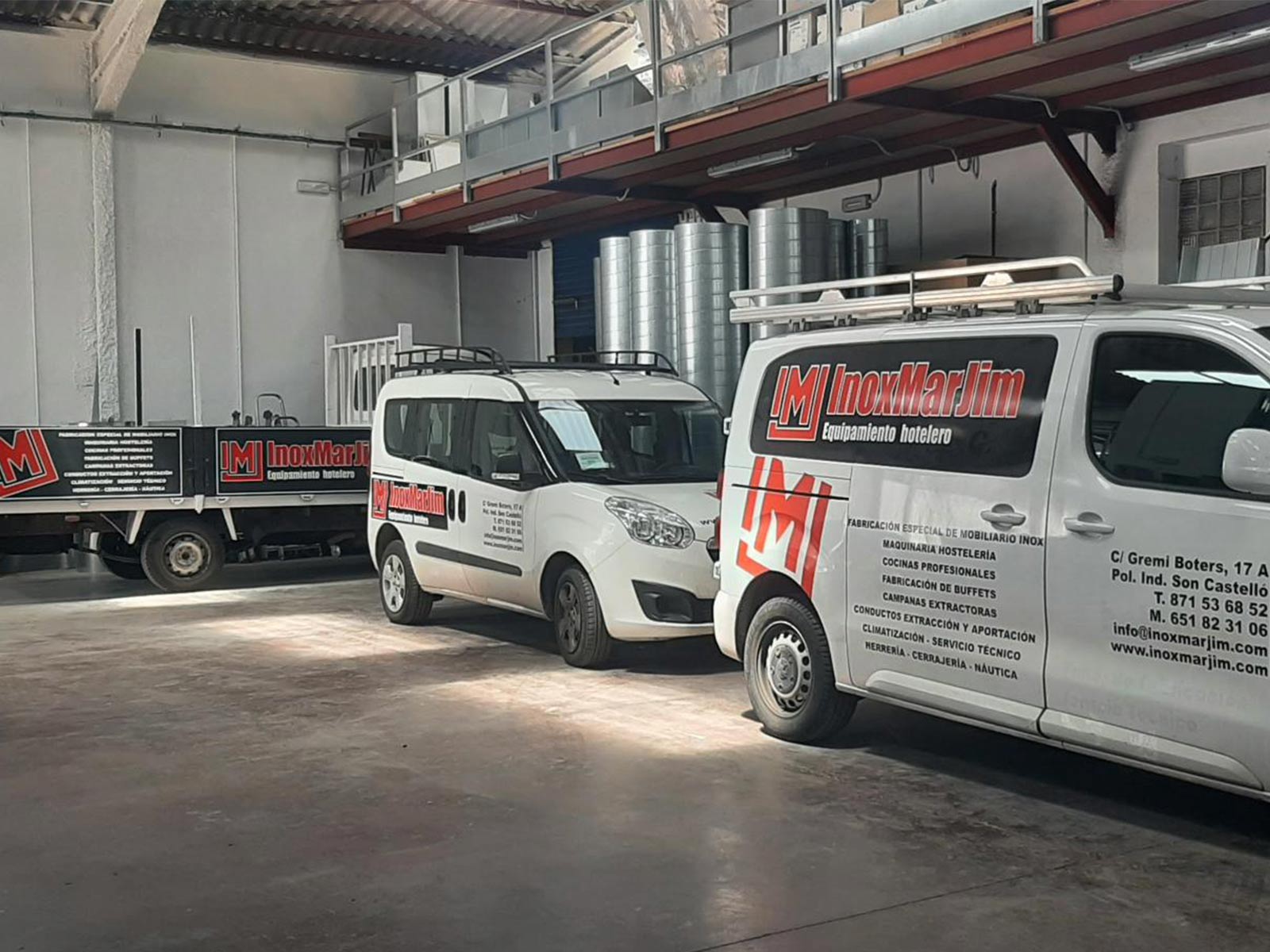 Taller Inoxmarjim - Fabricación de acero inoxidable y equipamiento hostelero en Mallorca